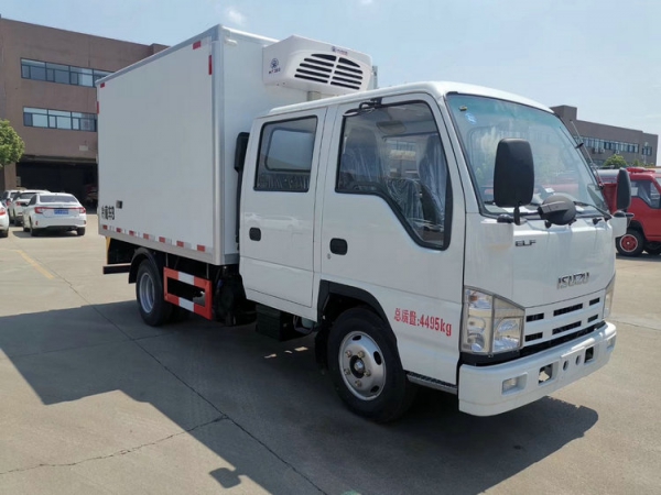 （國六)雙排慶鈴五十鈴冷藏車